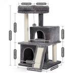 Arbre à chat un étage plus panier Miwou