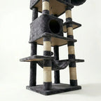 arbre à chat à étage et panier Miwou