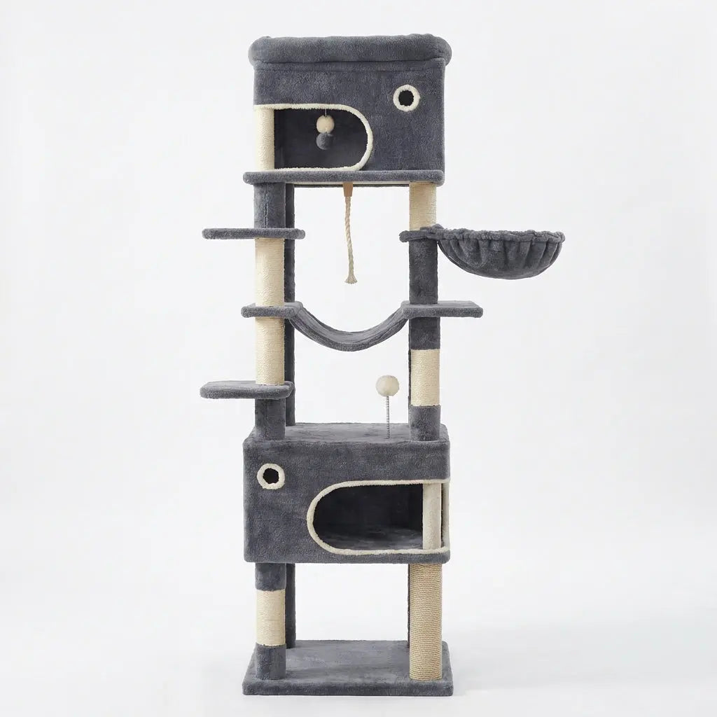 Arbre à chat moderne multi-niveaux Miwou