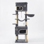 Arbre à chat moderne multi-niveaux Miwou