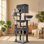 Arbre à chat moderne multi-niveaux Miwou
