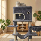 Arbre à chat moderne multi-niveaux Miwou