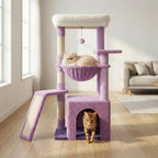 Arbre à chat avec panier suspendu Miwou