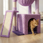 Arbre à chat avec panier suspendu Miwou