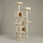 arbre à chat à plusieurs niveaux et perchoirs Miwou