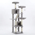 arbre à chat à plusieurs niveaux et perchoirs Miwou