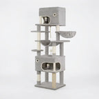 Arbre à chat moderne multi-niveaux Miwou