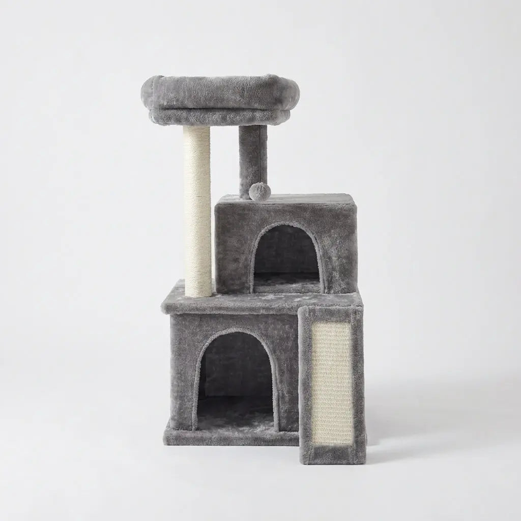 Arbre à chat un étage plus panier Miwou